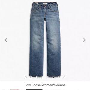 Levi’s Women’s Low Loose NWT 23x30 Good Life